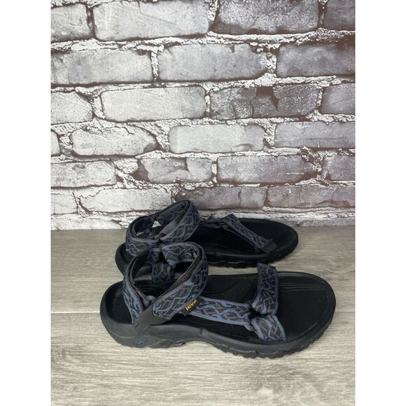 Teva Hurricane 4 Wavy Trail Navy Blue Hiking Sandals 1093379 Men Sz 7M US/39.5EU main image 5